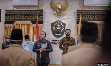 Walikota Padangsidimpuan Kukuhkan Sejumlah Jabatan Pimpinan Tinggi Pratama, Pengawas, dan Pelaksana