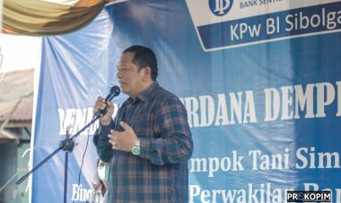 Bersama KPw BI Sibolga, Walikota Padangsidimpuan Tanam Perdana Demplot Bawang Merah Di Desa Mompang