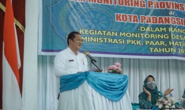 Tim Monitoring TP – PKK Monitoring Sumut Program Kegiatan TP – PKK Padangsidimpuan