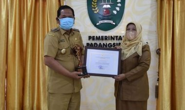 Pemko Padangsidimpuan Meraih Penghargaan Kota Layak Anak (KLA) Tahun 2021