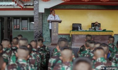 Wali Kota Padangsidimpuan Lepas Satgas Yonif 123/RW Operasi PAMTAS RI-PNG Di Wilayah Merauke