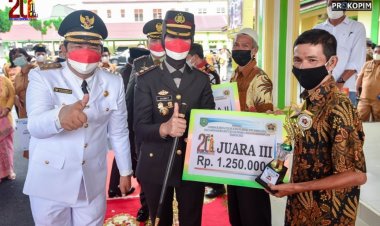 Pemenang Karya Jurnalistik Hut Kota Padangsidimpuan ke XX Diumumkan, Walikota : Selamat Kepada Pemenang