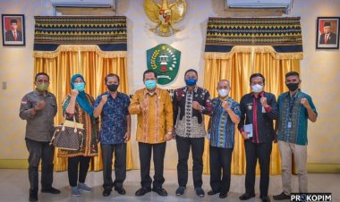 Wali Kota Padangsidimpuan Terima Audiensi Kepala LPP RI