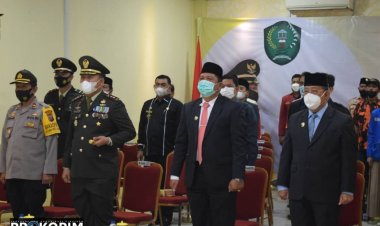 Wali kota Padangsidimpuan Hadiri Peringati Hari Sumpah Pemuda Ke-93 Secara Virtual