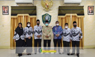 Jelang HUT PGRI ke 76 dan Hari Guru Nasional, Pengurus PGRI Audensi Bersama Walikota