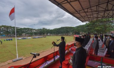 Peringatan Hari Pahlawan, Walikota Irsan Efendi Nasution Bertindak Sebagai Inspektur Upacara