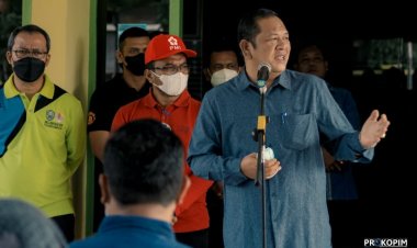 Gerakan Jum’at Bersih Minggu Ke III dipusatkan di seputaran pasar Sagumpal Bonang