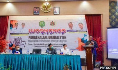 PWI Tabagsel Gelar Workshop Pengenalan Jurnalistik kepada Kepala Desa
