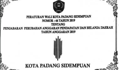 PENJABARAN PERUBAHAN APBD 2019