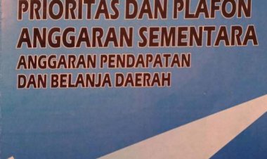 PRIORITAS PLAFON ANGGARAN APBD 2020
