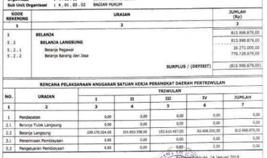 RINGKASAN DOKUMEN PELAKSANAAN SKPD 2019