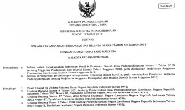 PERWAL PSP NO 3 TAHUN 2018