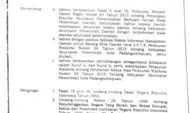 Perwal No 30 Thn 2017