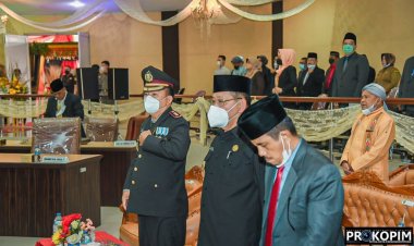 Wakil Wali Kota Padangsidimpuan Arwin Siregar Hadiri Rapat Paripurna Istimewa HUT Pemkab Tapsel ke 71 Tahun