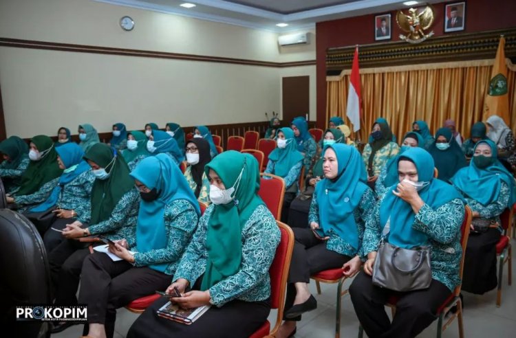 PKK Kota Padang Sidempuan Rapat Persiapan Pencegahan Covid-19 Untuk Mewujudkan Herd Immunity