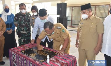 Peresmian Pasar Rakyat Mahera Kota Padang Sidempuan Di Hadiri Wali Kota Dan Jajaran
