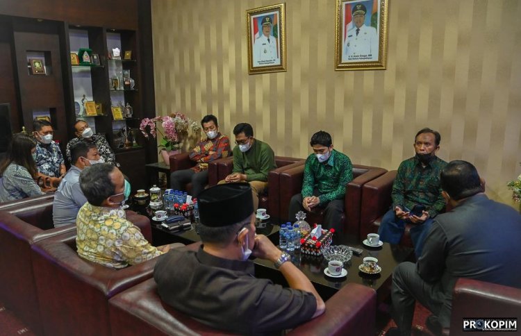 BPK Perwakilan Provsu melakukan Exit Meeting kepada Pemerintah Kota Padang Sidempuan