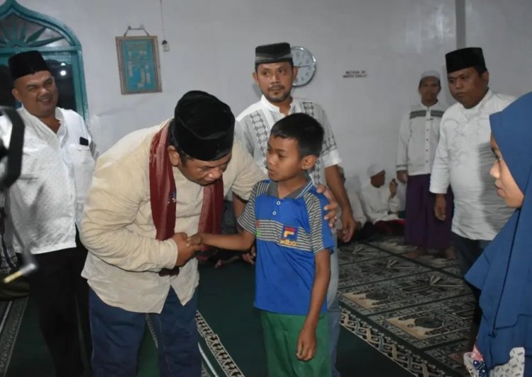 Safari Ramadhan Kedua, Pemko Sidempuan Berikan Bantuan Kepada Masjid Al-Ikhlas Lubuk Raya, Yatim Piatu Dan Lansia