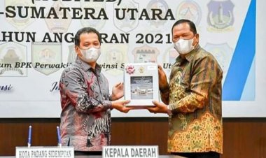 Pemko Padang Sidempuan Pertahankan Opini WTP Kedua Berturut - Turut