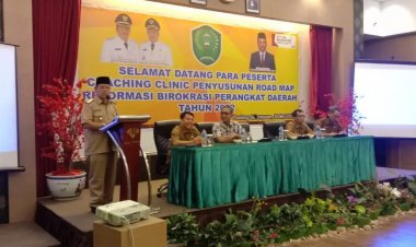 Pemko Padang Sidempuan Gelar Penyusunan Road To Map Reformasi Birokrasi Perangkat Daerah Tahun 2022
