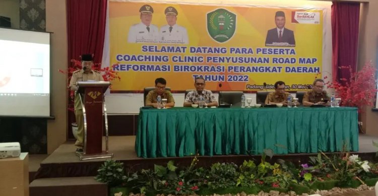 Pemko Padang Sidempuan Gelar Penyusunan Road To Map Reformasi Birokrasi Perangkat Daerah Tahun 2022