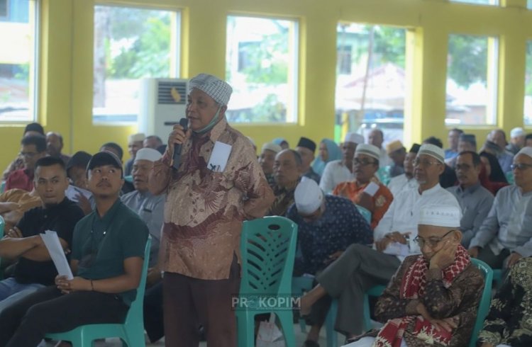 Dinas Pertanian Kota Padang Sidempuan laksanakan kegiatan Sosialisasi Pemotongan Hewan