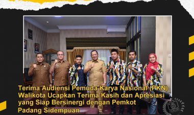 Wako Irsan Efendi Terima Audiensi PKN Padang Sidempuan