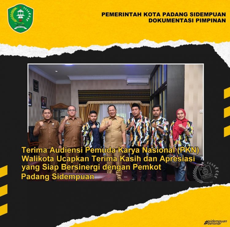 Wako Irsan Efendi Terima Audiensi PKN Padang Sidempuan