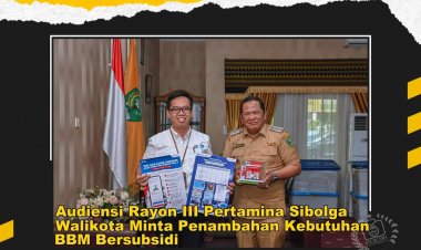 Walikota Padang Sidempuan Irsan Efendi Nasution, SH Terima Audiensi Sales Branch Manager Rayon III Sibolga, Dany Sanjaya Putra