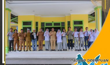 Walikota Padang Sidempuan Irsan Efendi Nasution SH,MM terima audiensi Persatuan Renang Seluruh Indonesia (PRSI) Kota Padang Sidempuan