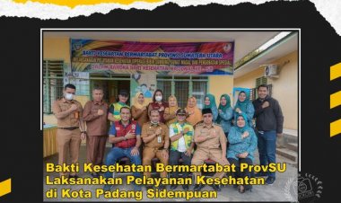 Dalam rangka memperingati Hari Kesehatan Nasional ke- 58 Tahun 2022, Dinas Kesehatan Kota Padang Sidempuan bekerja sama dengan Bakti Kesehatan Bermartabat (BKB) Provinsi Sumatera Utara