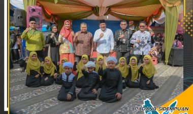 Bupati Tapsel & Paluta Turut Ramaikan Padang Sidempuan Expo 2022