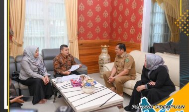 Walikota Padang Sidempuan Awali Pendataan Regsosek Tahun 2022