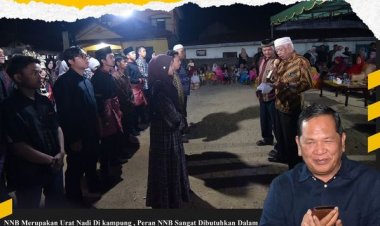 Wali Kota Padang Sidempuan Irsan Efendi Nasution menghadiri Pelantikan Naposo Nauli Bulung (NNB) Rap Ra, Kampung Baru Kelurahan Batang Ayumi Jae, Lingkungan I Periode 2022 - 2024