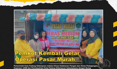PEMKOT KEMBALI GELAR OPERASI PASAR MURAH