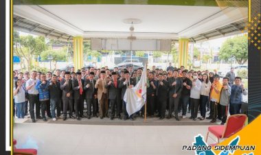 Walikota Berangkatkan Kontingan Padang Sidempuan ke Porprovsu 2022 & Atlit Renang ke Kejurda Sumut