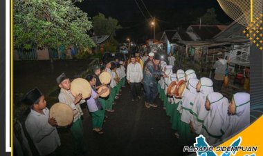 Walikota Padang Sidempuan hadiri Peringatan Maulid Nabi Muhammad SAW di Desa Tinjoman
