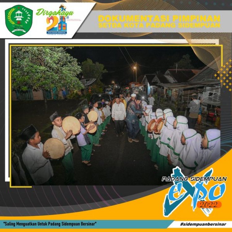 Walikota Padang Sidempuan hadiri Peringatan Maulid Nabi Muhammad SAW di Desa Tinjoman
