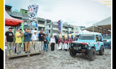 Wali Kota Irsan Efendi Nasution Melepas Peserta PASUO OFFROAD BERSINAR PADANG SIDEMPUAN 2022
