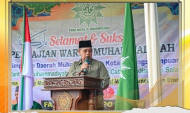 Wakil Wali Kota menghadiri Pengajian Warga Muhammadiyah Pimpinan Daerah Muhammadiyah (PDM) Kota Padang Sidempuan di Ranting Pasar Siborang
