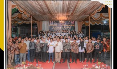 Semoga kehadiran NNB ini akan menjadi perekat ditengah - tengah masyarakat, Ungkap Wako Irsan saat hadiri pelantikan NNB Wek III