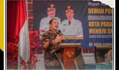 Walikota Pimpin Rapat Pembentukan Dewan Penyelenggara SPBE