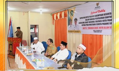 Wali Kota Padang Sidempuan salurkan ZIS ASN