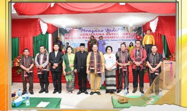 Wako Irsan hadiri Perayaan Natal BKAG Kota Padang Sidempuan