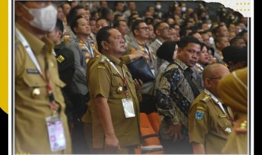 Walikota Hadiri RAKORNAS FORKOPIMDA Tahun 2023 di Jawa Barat