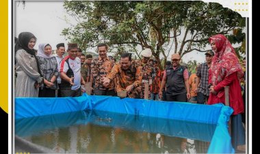 Hadiri Tebar Benih Ikan Lele Walikota Berharap Kesinambungan Panen dan Ketersediaan di Pasar Selalu Terjaga