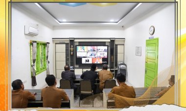 Wawako Arwin rapat pengendalian inflasi bersama Mendagri Tito secara virtual