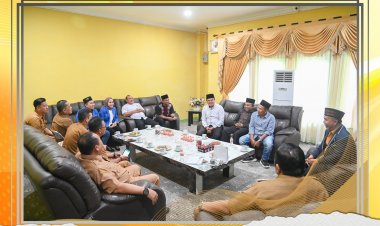 Menjelang 1 Abad Nadhlatul Ulama, PC NU Padang Sidempuan Sowan Ke Wali Kota Irsan Efendi Nasution