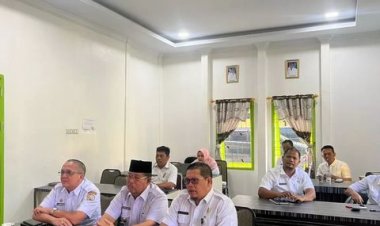 Rapat koordinasi persiapan event Rally F1H20 di kab. Toba secara virtual