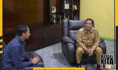 Wali Kota Irsan Efendi Nasution Terima Audiensi Sayap Biru : Persiapan Festival Sepak Bola Sayap Biru 2023